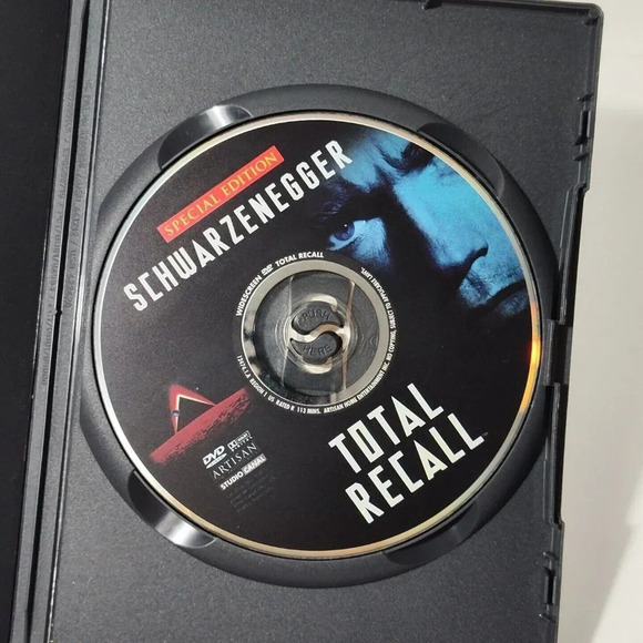 Total Recall 1990 Special Edition DVD Arnold Schwarzenegger WORKING - Picture 4 of 5